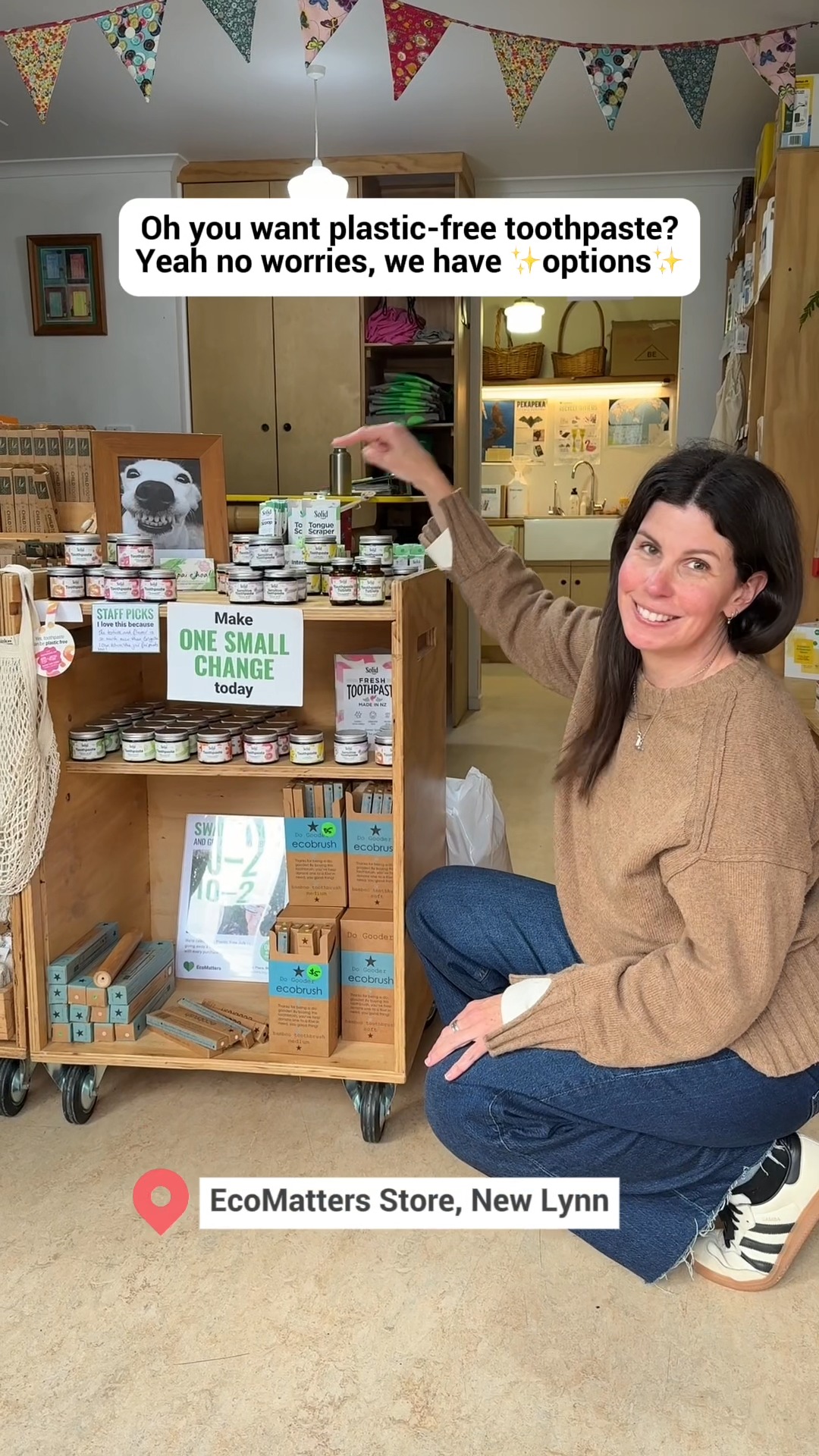 Plastic Free July is our favourite, so we're including a free bamboo toothbrush with every purchase of Solid toothpaste from the EcoMatters Store this month. Which flavour would you choose? 

📍 EcoMatters Store, 1 Olympic Place, New Lynn
Open Wednesdays to Sundays, 10am-2pm (except on public holidays)

Promo ends 31 July 2026. Shoutout to the folks at @solidoralcare for this NZ-made goodness. 

#PlasticFreeJuly